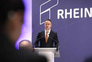 Szeged, Rheinmetall, hibrid gyár, gyár, üzem, megnyitó, Szíjjártó Péter