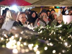 Szeged, gyertyagyújtás, Dóm tér, advent