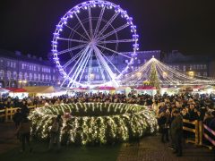 Szeged, gyertyagyújtás, Dóm tér, advent