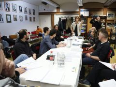 Szeged, Caligula helytartója, dráma, olvasópróba, színház, Szegedi Nemzeti Színház