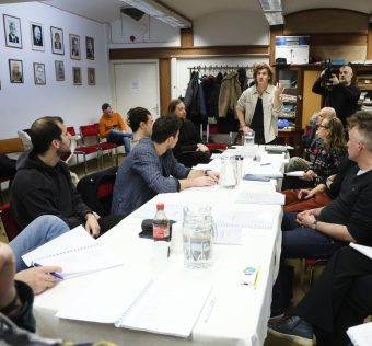 Szeged, Caligula helytartója, dráma, olvasópróba, színház, Szegedi Nemzeti Színház