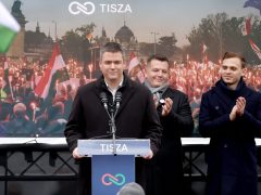 Szeged, Magyar Péter, Tisza Párt, Tisza, Út a Győzelembe, országjárás Széchenyi tér, Stumpf Péter