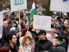 Szeged, Magyar Péter, Tisza Párt, Tisza, Út a Győzelembe, országjárás Széchenyi tér