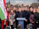 Szeged, Magyar Péter, Tisza Párt, Tisza, Út a Győzelembe, országjárás Széchenyi tér