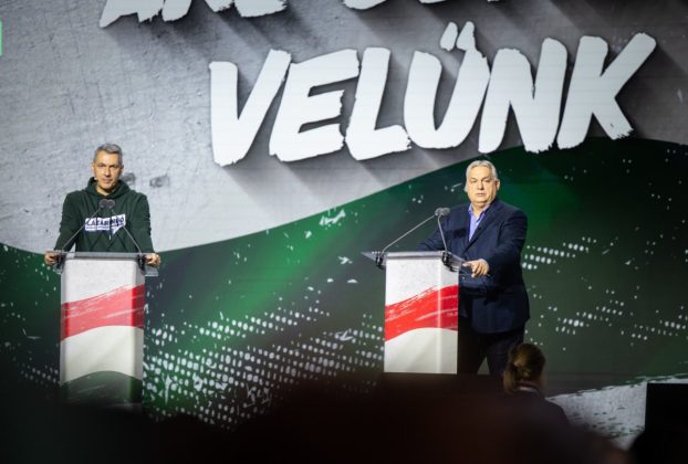 Orbán Viktor. Lázár János. Lázárinfó. Szeged. Fotó: Orbán Viktor hivatalos FB