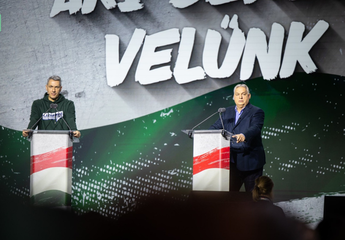 Orbán Viktor. Lázár János. Lázárinfó. Szeged. Fotó: Orbán Viktor hivatalos FB