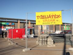 Szeged, tűzijáték, Napfénypark, parkoló, árusok