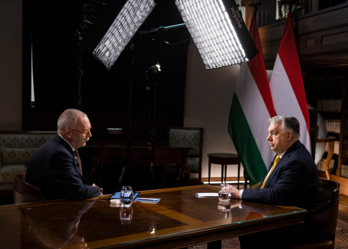 Orbán Viktor. Évértékelő. 2025. Fotó: Orbán Viktor hivatalos FB