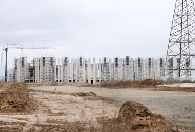 Szeged, BYD, építkezés