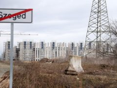 Szeged, BYD, építkezés