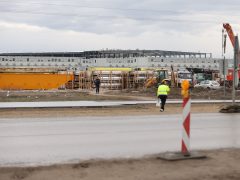 Szeged, BYD, építkezés