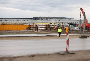 Szeged, BYD, építkezés