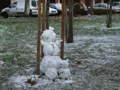 Szeged, havazás, január, tél, időjárás