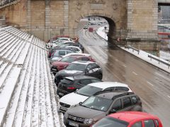 Szeged, havazás, hó, január, tél, időjárás