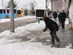 Szeged, havazás, hó, január, tél, időjárás