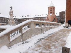 Szeged, havazás, hó, január, tél, időjárás