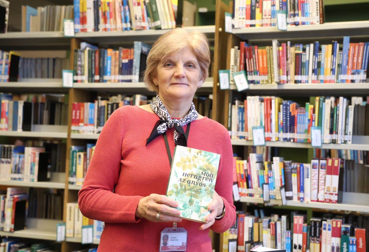 Szeged, legolvasottabb könyvek, könyv, Somogyi könyvtár, Sikaláné Sánta Ildikó