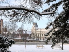 Szeged, havazás, hó, január, tél, időjárás