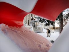 Szeged, havazás, hó, január, tél, időjárás