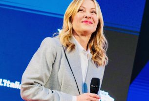 Giorgia Meloni olasz miniszterelnök. Fotó: Giorgia Meloni hivatalos FB