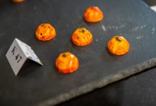 Pálinkás bonbon. Gyulai Pálinkafesztivál. Gasztronómia. Fotó: Az Év Pálinkás Bonbonja hivatalos FB