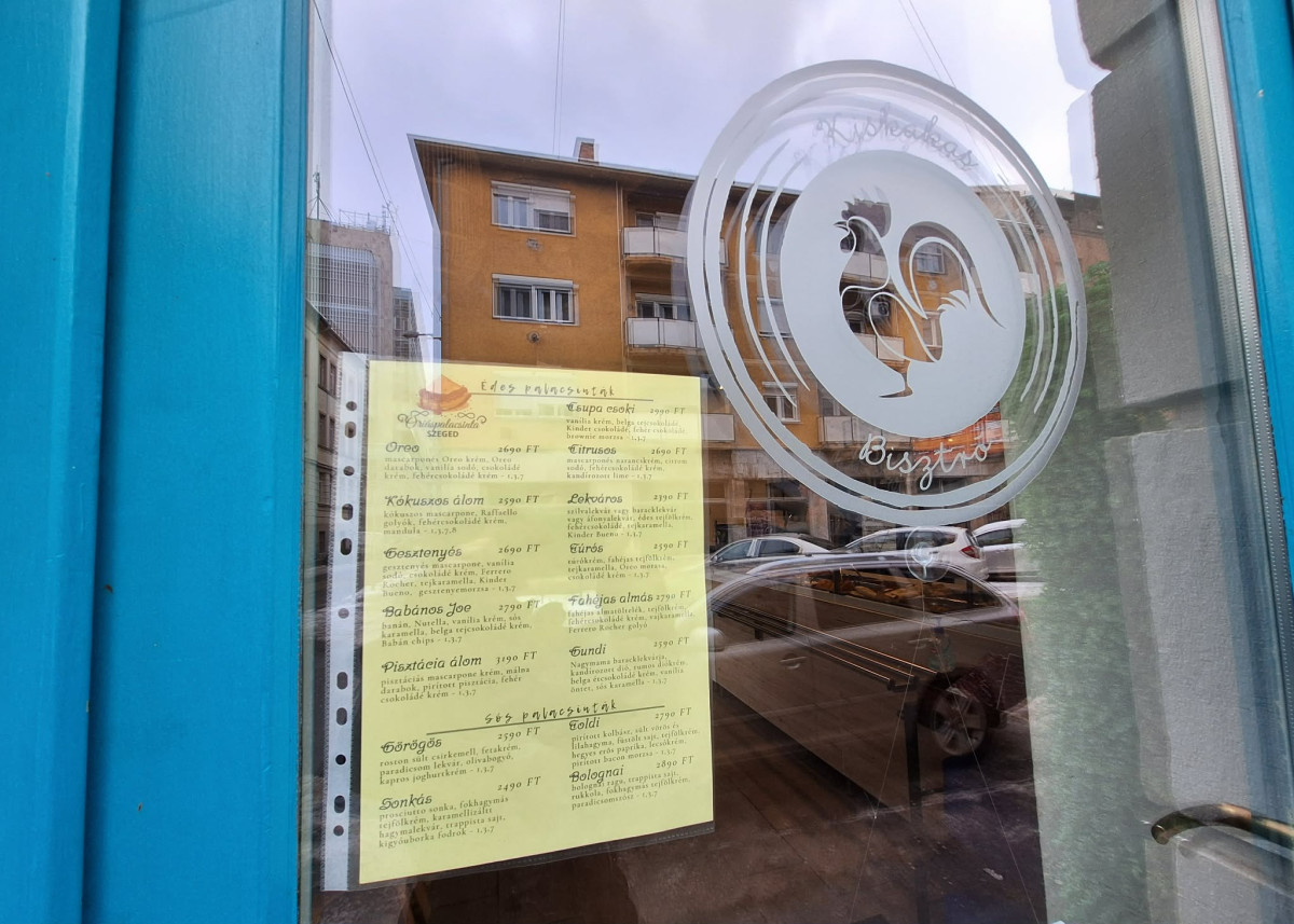 Palacsintázó. Palacsinta Szeged. Kiskakas Bisztró. Fotó: Frank Yvette