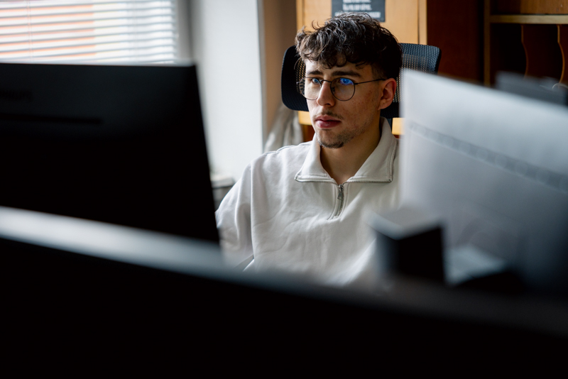 Sikeresen debütált az SZTE hallgatójának magyar nyelvű AI-detektora. Fotó: SZTE/Sahin-Tóth István