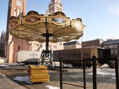 Szeged, bontják, óriáskerék, körhinta, Dóm tér