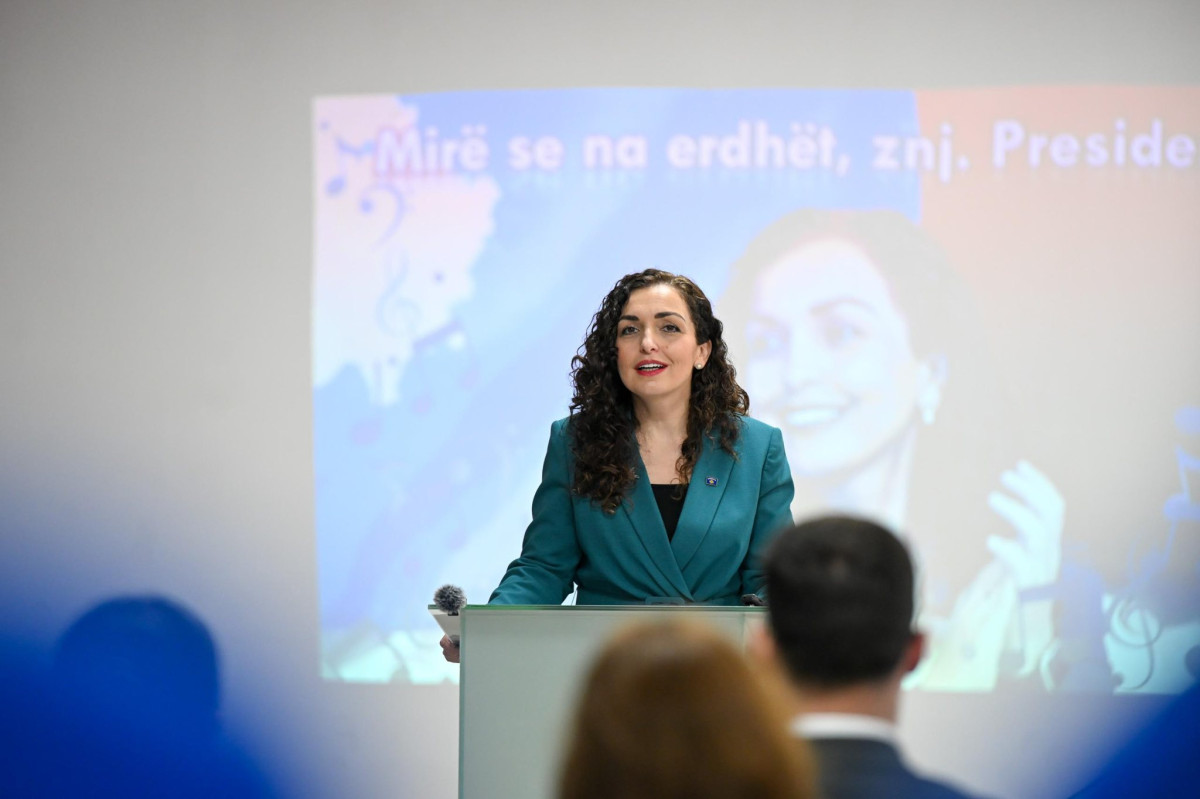Koszovó is elfogadta Trump meghívását a Béketanácsba, Norvégia viszont elutasította. Vjosa Osmani, Koszovó köztársasági elnöke. Fotó: Vjosa Osmani hivatalos FB