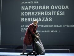 Szeged, A revizor, vígjáték, próba, színház, Szegedi Nemzeti Színház