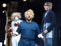 Szeged, A revizor, vígjáték, próba, színház, Szegedi Nemzeti Színház