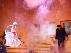 Szeged, A revizor, vígjáték, próba, színház, Szegedi Nemzeti Színház