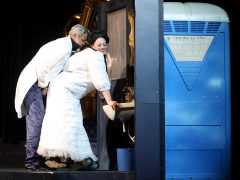 Szeged, A revizor, vígjáték, próba, színház, Szegedi Nemzeti Színház