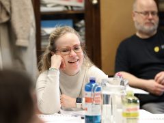 Szeged, Teljesen idegenek, komédia, olvasópróba, Szegedi Nemzeti Színház, színház