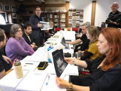 Szeged, Teljesen idegenek, komédia, olvasópróba, Szegedi Nemzeti Színház, színház