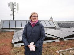 Szeged, napelem, Agóra, tető, Orbán Hédi