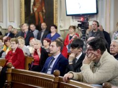 Szeged, Közéleti Kávéház, polgármester, év értékelő, beszámoló, Botka László, városháza