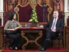 Szeged, Közéleti Kávéház, polgármester, év értékelő, beszámoló, Botka László, városháza