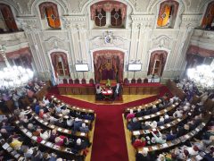 Szeged, Közéleti Kávéház, polgármester, év értékelő, beszámoló, Botka László, városháza