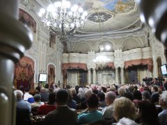 Szeged, Közéleti Kávéház, polgármester, év értékelő, beszámoló, Botka László, városháza