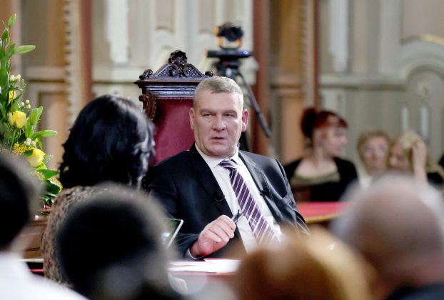 Szeged, Közéleti Kávéház, polgármester, év értékelő, beszámoló, Botka László, városháza