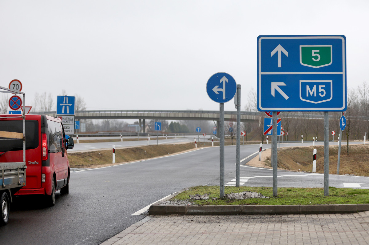 Röszke, röszkei határátkelő, határ, M5, autópálya