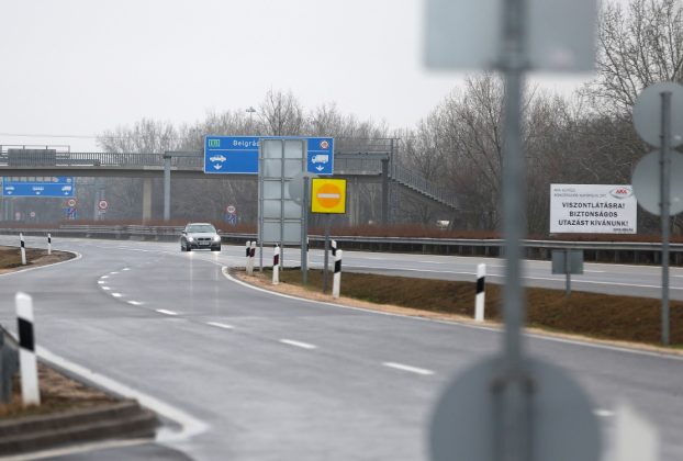 Röszke, röszkei határátkelő, határ, M5, autópálya