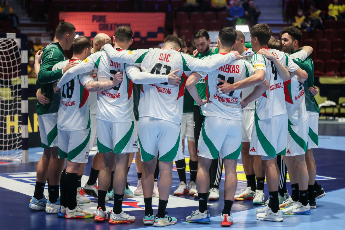 Férfi kézilabda Eb - A magyar válogatott a tizedik helyen végzett 2026-ban. Fotó: Magyar Kézilabda Szövetség hivatalos FB