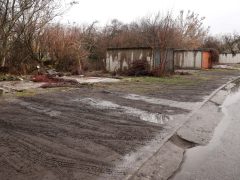 Szeged, lebontják, garázsok, garázs, garázssor, Állomás utca