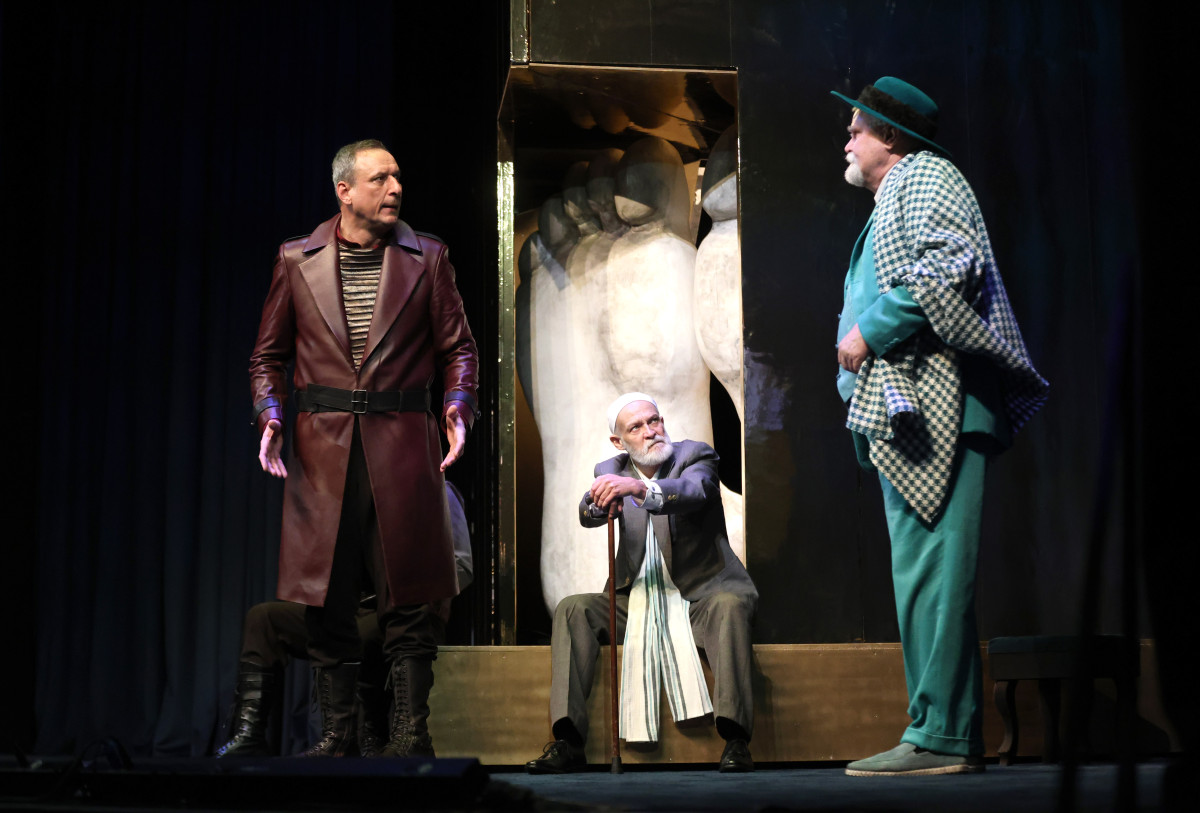 Szeged, Caligula helytartója, dráma, színház, Szegedi Nemzeti Színház, próba