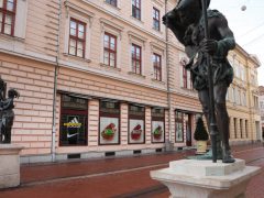 Szeged, bezárt, Kárász utca, Adidas, bolt, üzlet, üzletbezárás