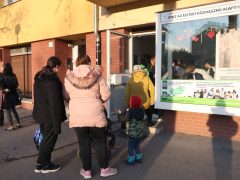 Szeged, Ételt az Életért Alapítvány, ételosztás, rászorulók, szegénység, adomány, Zárda utca