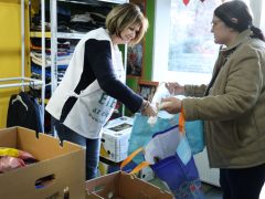 Szeged, Ételt az Életért Alapítvány, ételosztás, rászorulók, szegénység, adomány, Zárda utca