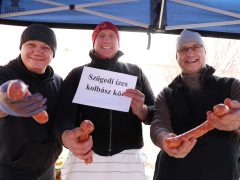 Szeged, Böllérnap, kolbász, kolbásztöltés, télbúcsúztató, farsang, jelmez, Petőfitelep